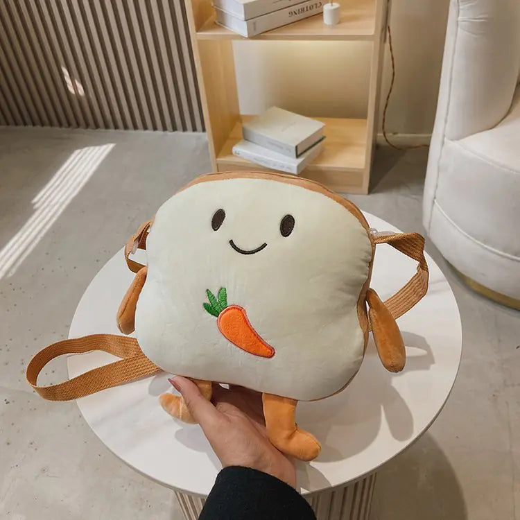 Cute Plush Messenger Bag for Fun and Style
