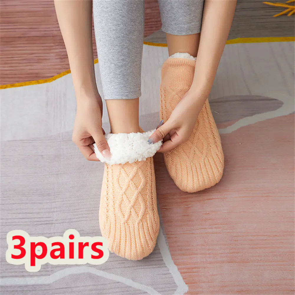 Winter Woolen Socks for Men and Women - Non-slip Warmth