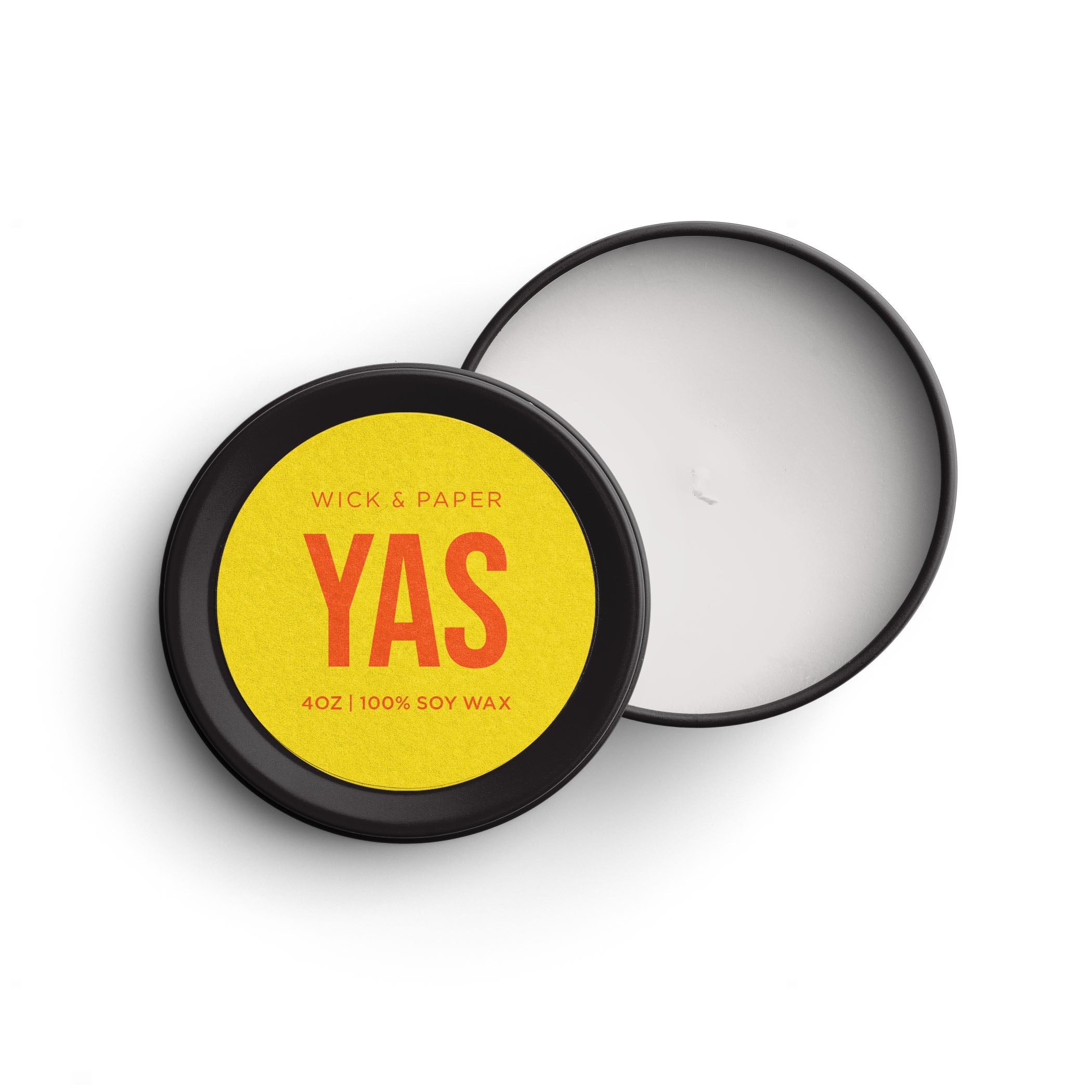 YAS Soy Wax Candle with Amber Citrus and Dark Musk Scent - Image 3