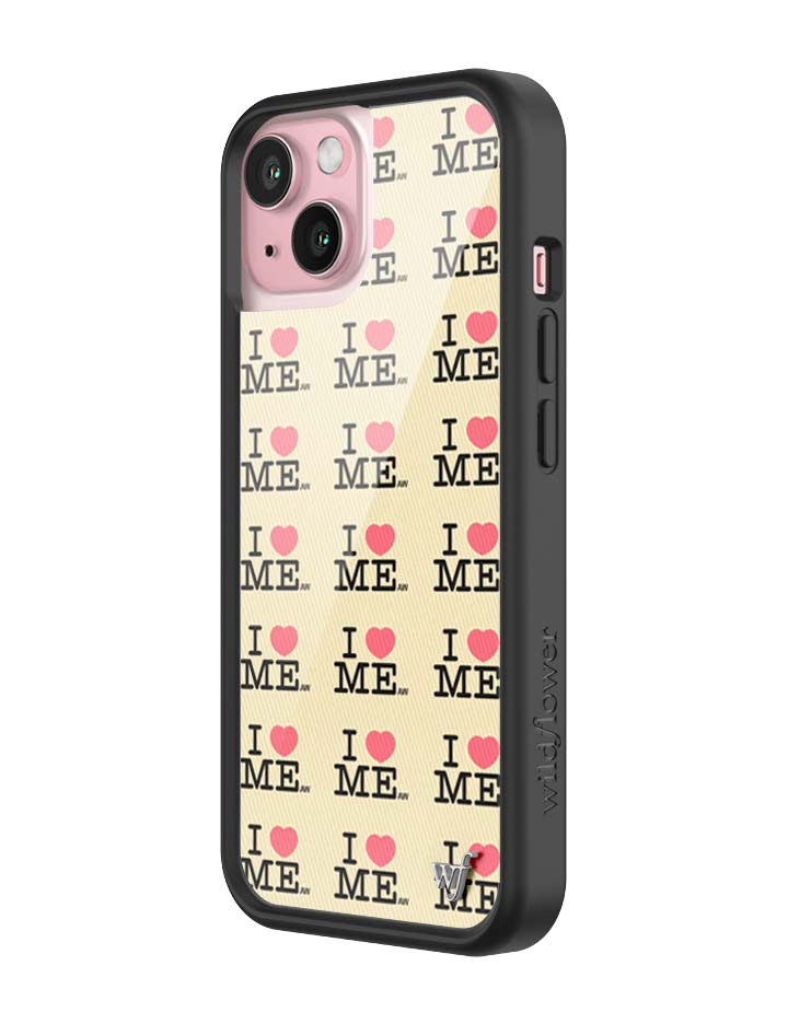 I Heart Me | Yellow iPhone Case