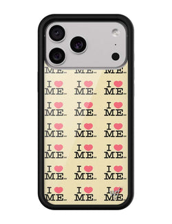 I Heart Me | Yellow iPhone Case