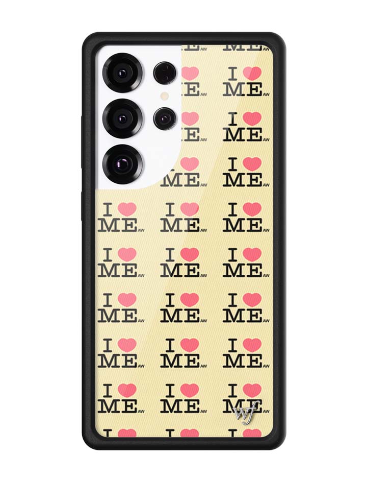 I Heart Me | Yellow Samsung Galaxy Case