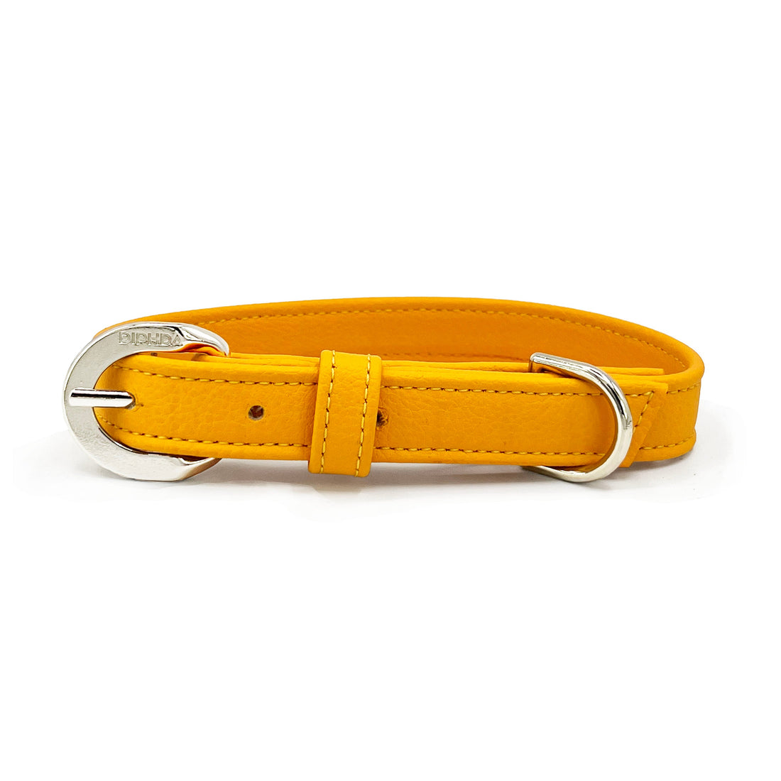 Yellow Cactus Leather Pet Collar Limited Edition