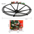 Electric Christmas Tree Train Set