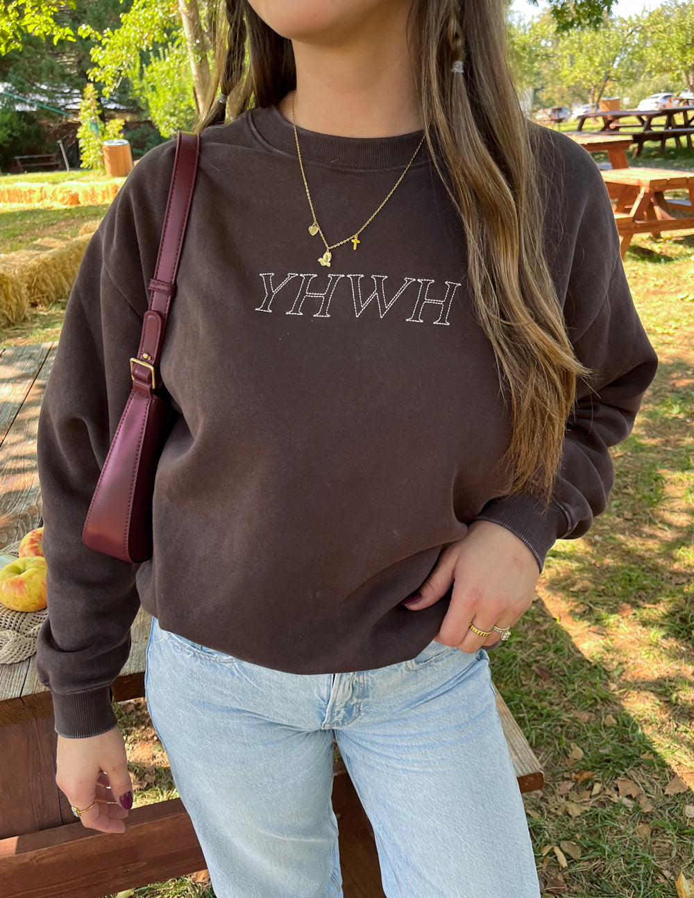 YHWH Unisex Crewneck Sweatshirt