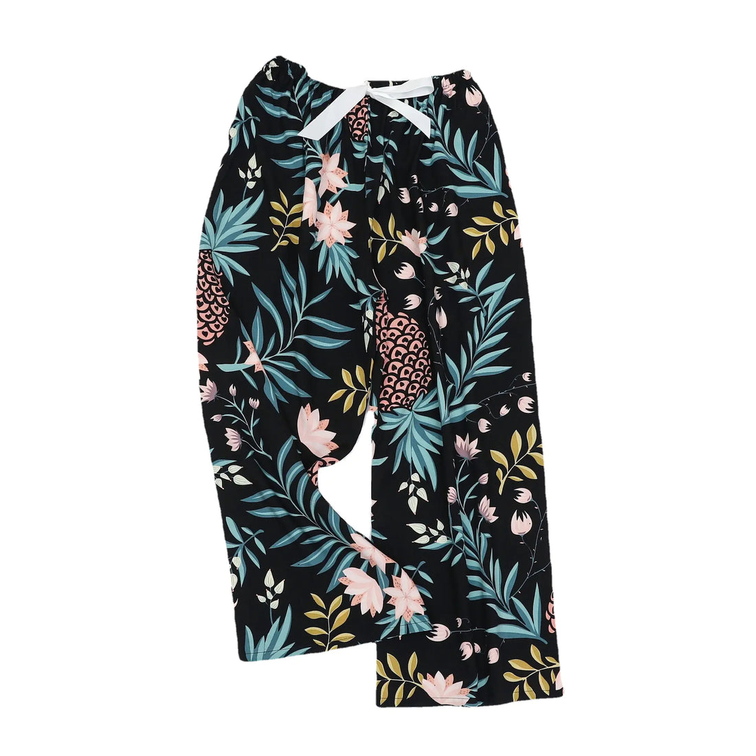 Women's Loose Casual Printed Pajama Sleep Pants - Image 13