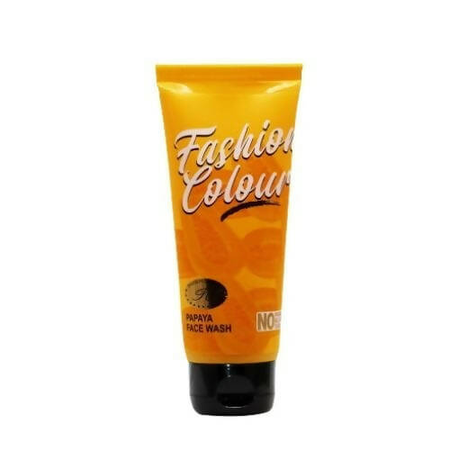 Fashion Colour Papaya face wash for skin brightening and exfoliation