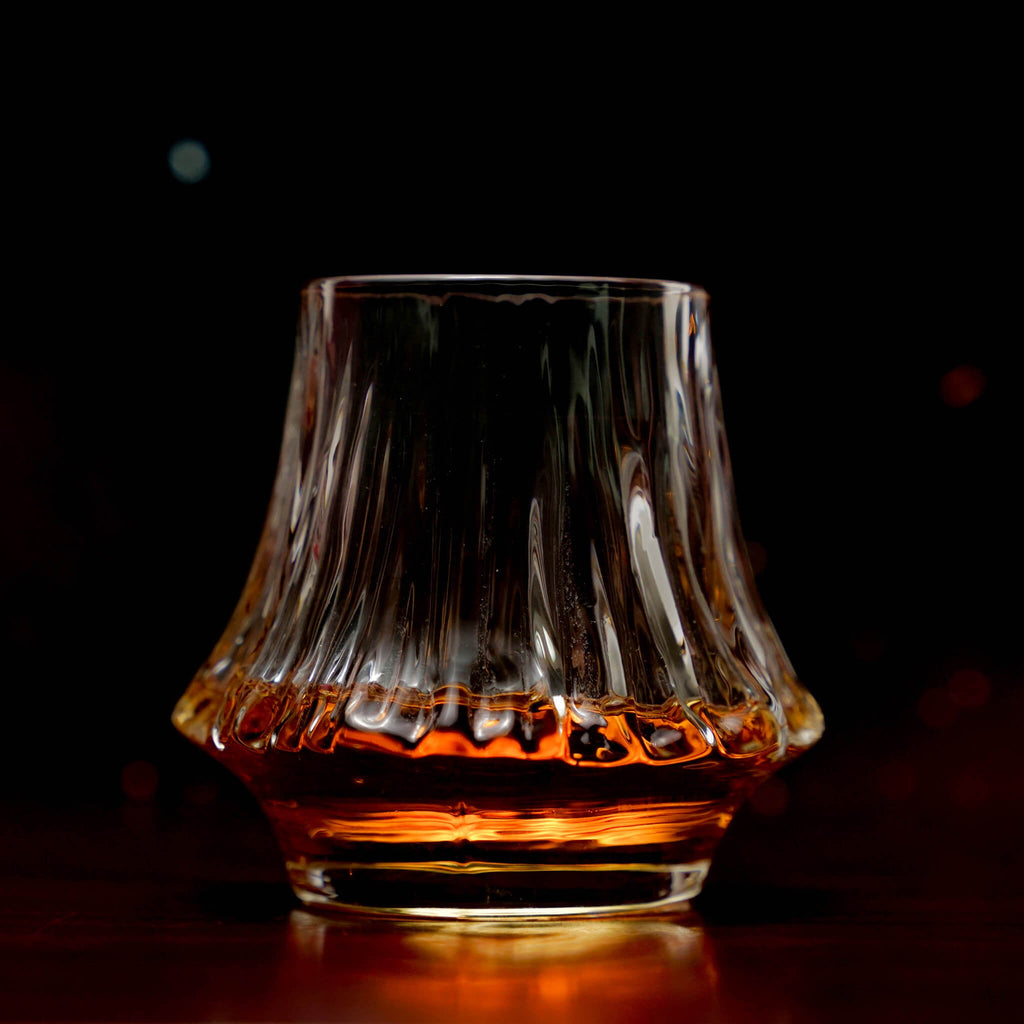 Yama Crystal Whisky Glass Textured Handcrafted Glassware - Image 13