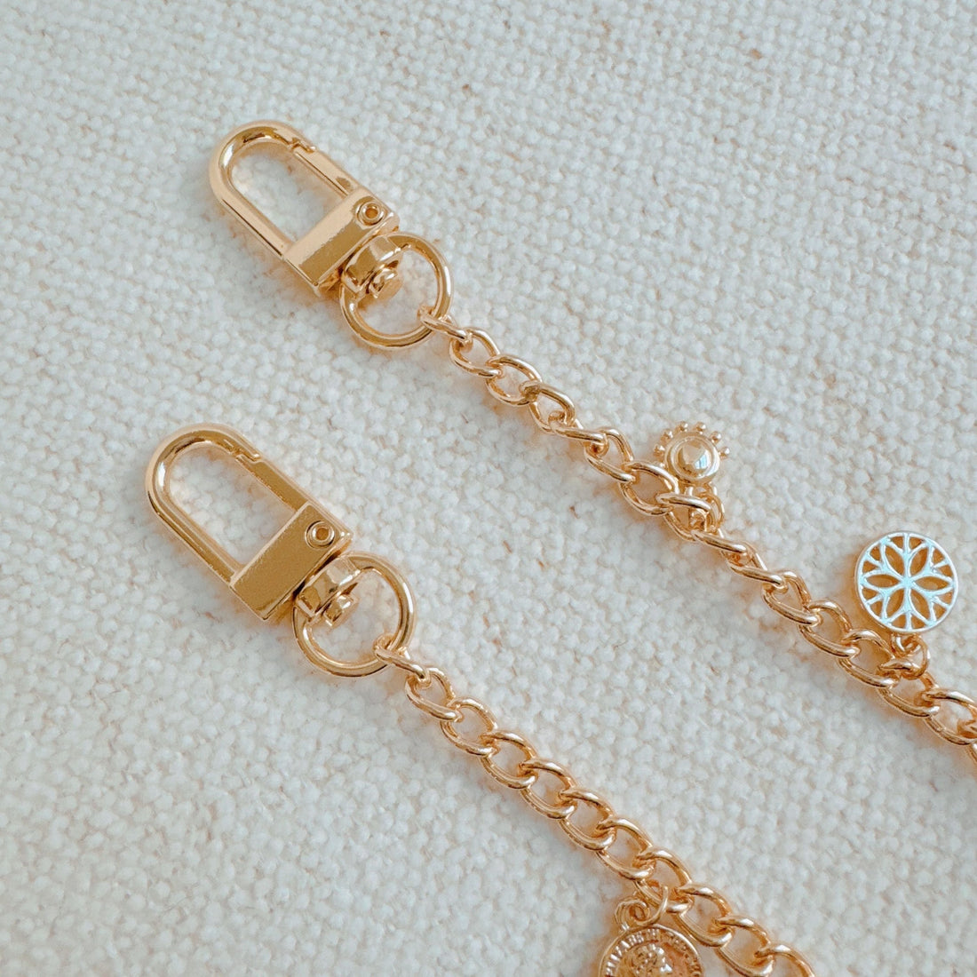 Yee-haw Multi Charm Bag Charm Equestrian Gold Tone Accessory - Image 4