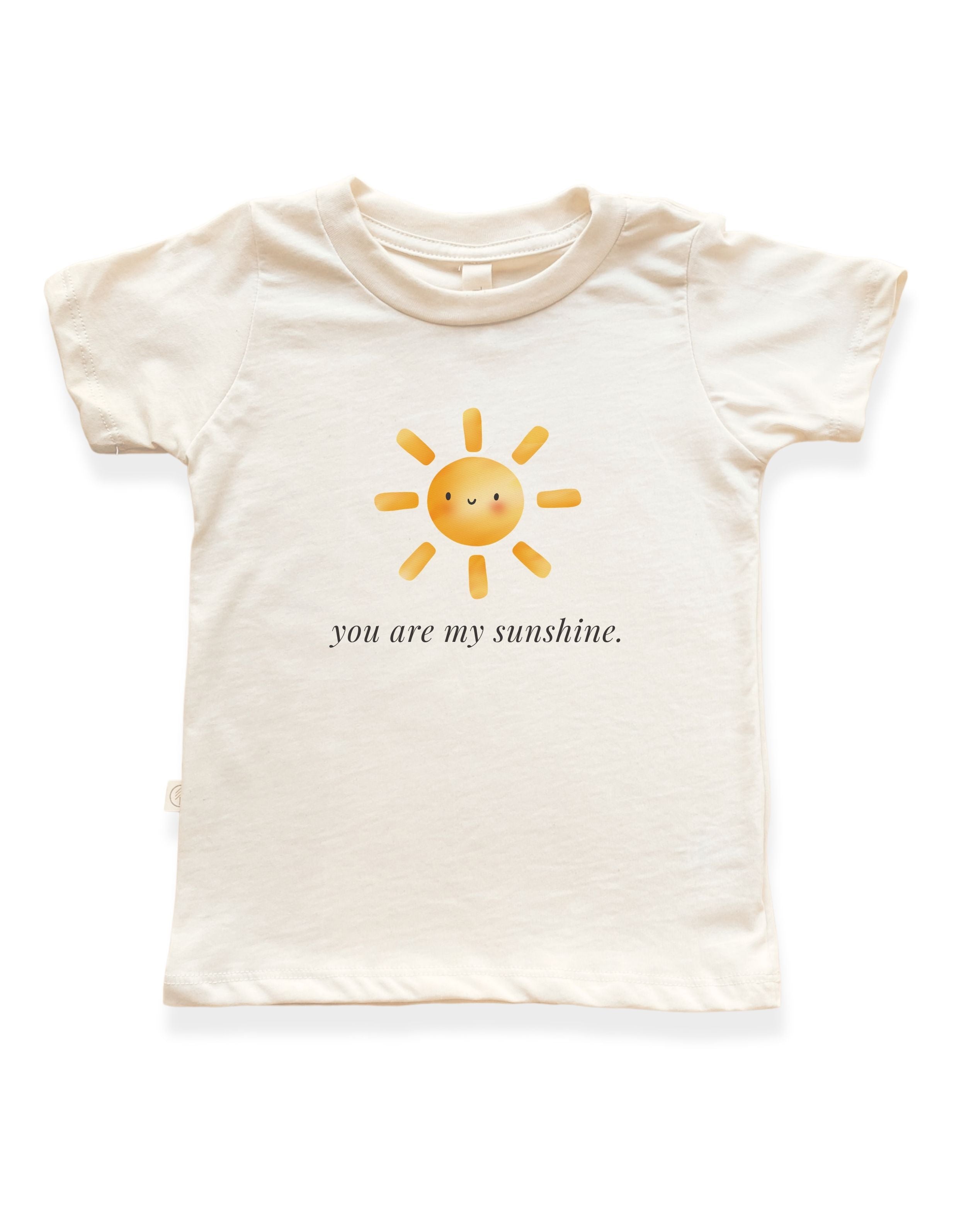 You Are My Sunshine Organic Kids T-shirt
