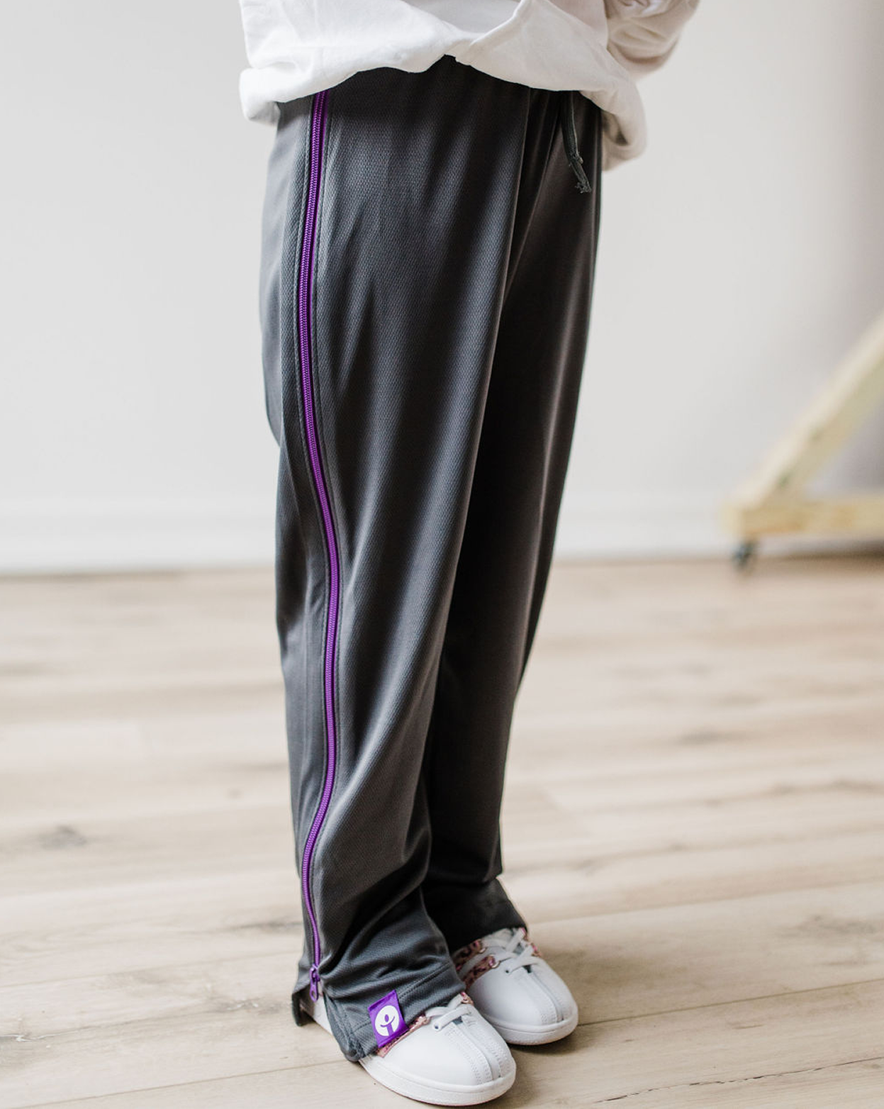 Youth Lightweight Adaptive Pants with Easy Access Full Zippers - Image 23
