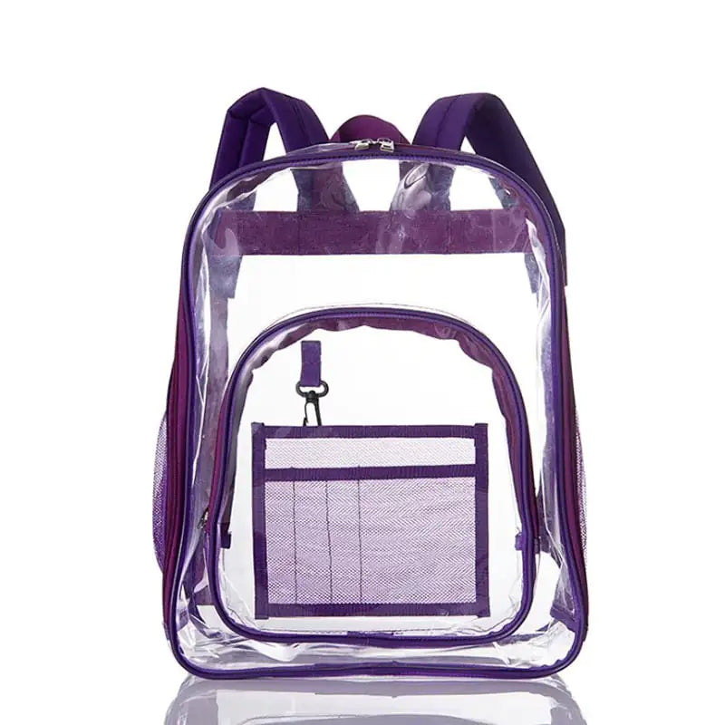 Transparent Large Capacity Waterproof Schoolbag Backpack