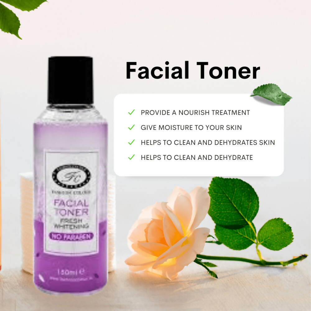 Fresh Whitening Facial Toner - Pore Refining & Hydrating Formula
