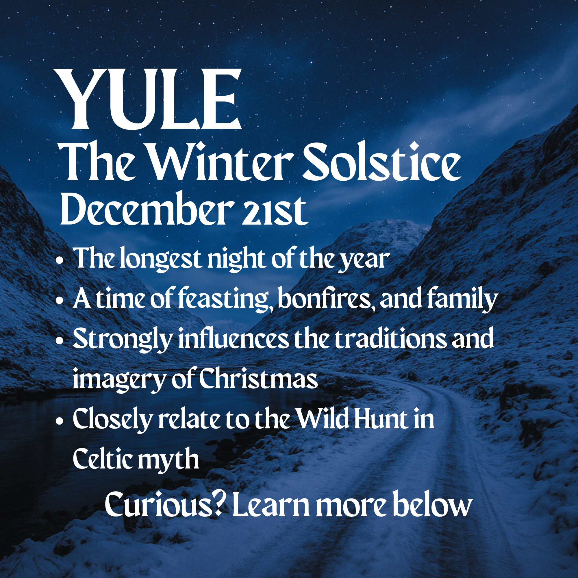 Yuletide Fragrance Roller - Juniper, Christmas Wreaths, Pine Trees, and Bonfire Smoke