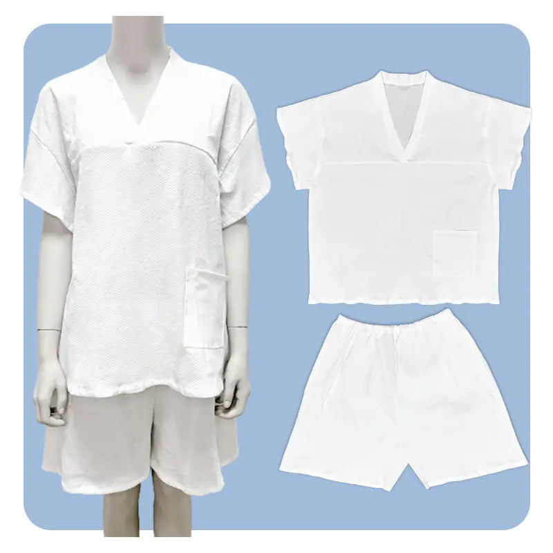 Wholesale Disposable Bathrobe Sauna Set for Unisex