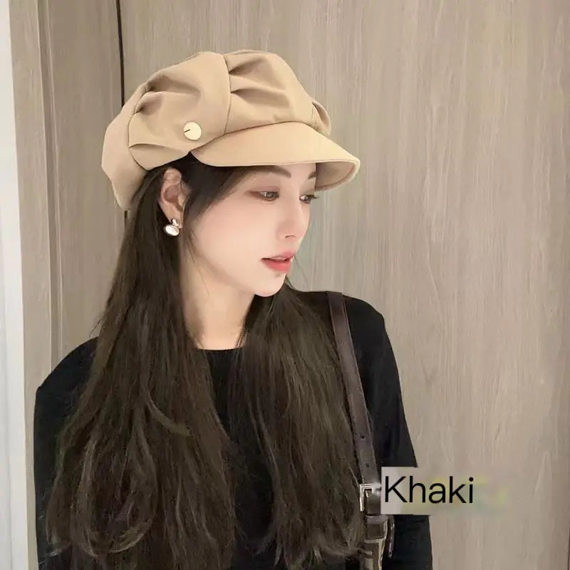 Octagonal Hat for Slimming and Stylish Look