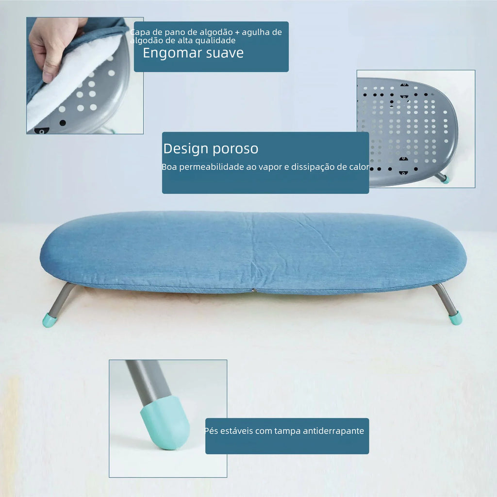 Mini Foldable Ironing Board - Compact & Portable Design
