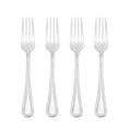 Pfaltzgraff Basics Edgebrook Stainless Steel Dinner Fork Set of 4