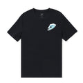 Wave Warriors men's crew neck t-shirt with surging ocean wave graphic print