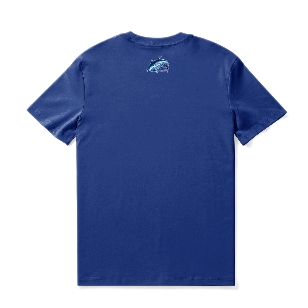 Sailfish Splash Graphic Crew Neck T-Shirt in 100% Cotton