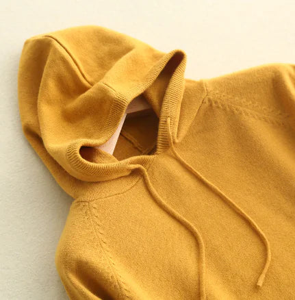 Women's Lightweight Pullover Hooded Knit Sweater - Image 22