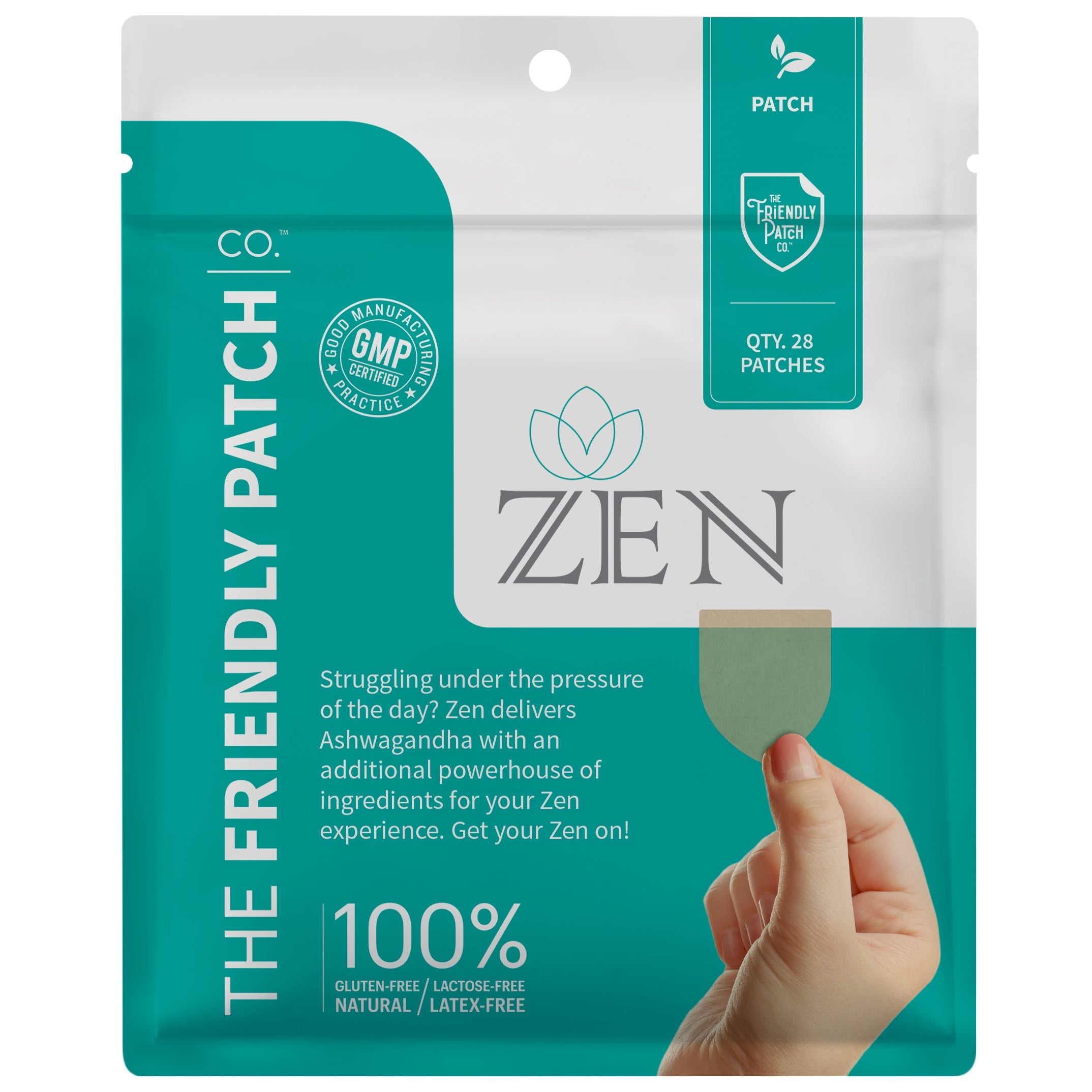 Zen - Relax & Let Go with Ashwagandha - 28 Patches