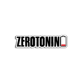 A matte finish sticker reading Zerotonin with a low red battery icon