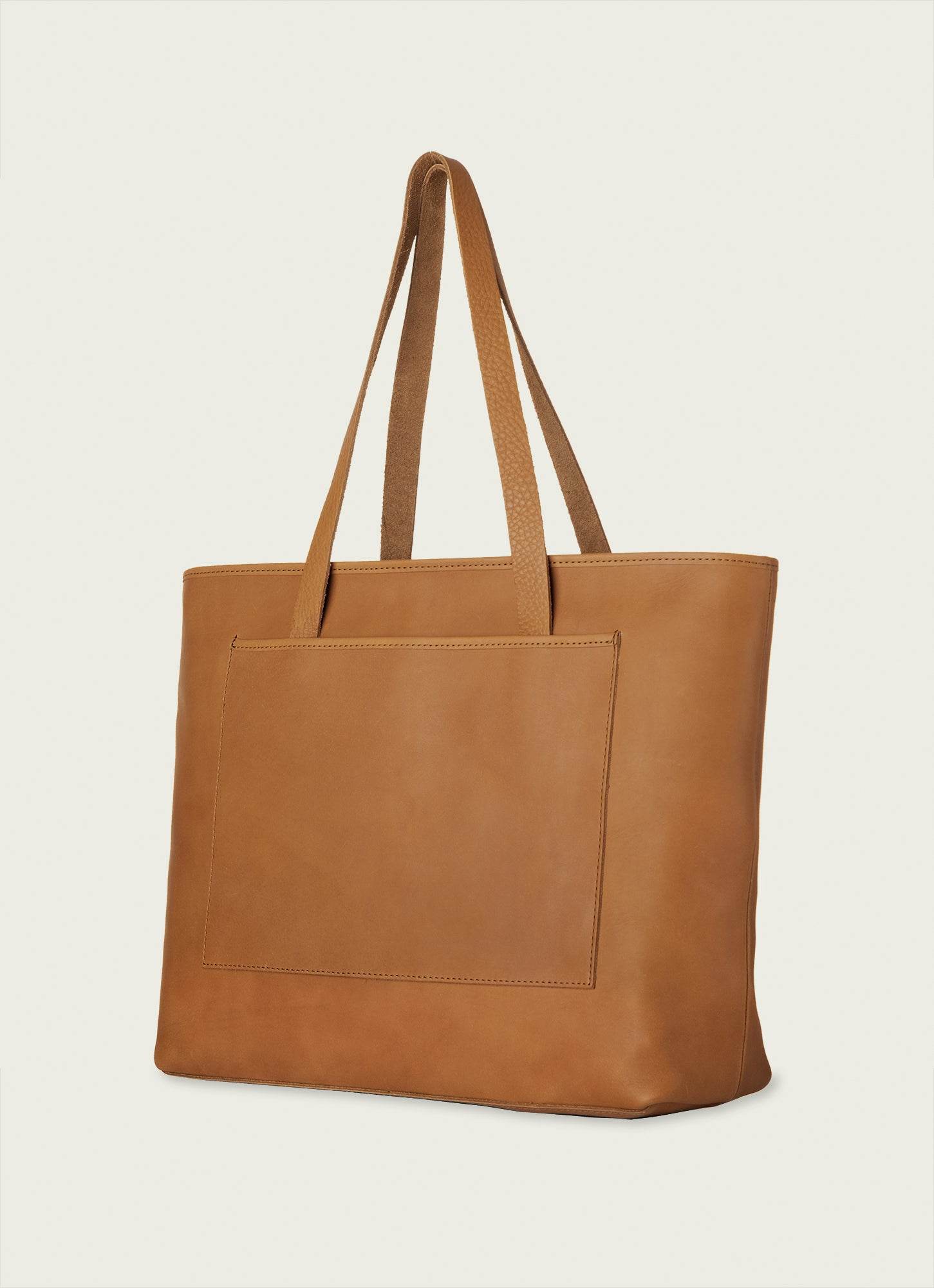 Oversized Leather Tote Bag