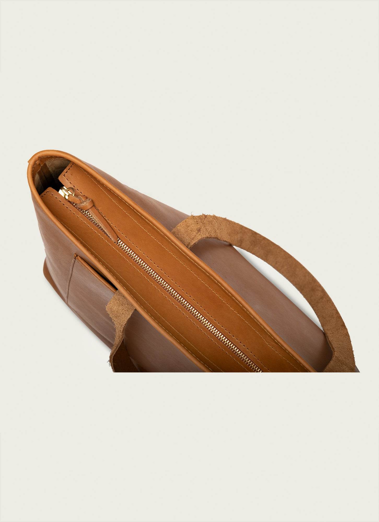 Oversized Leather Tote Bag