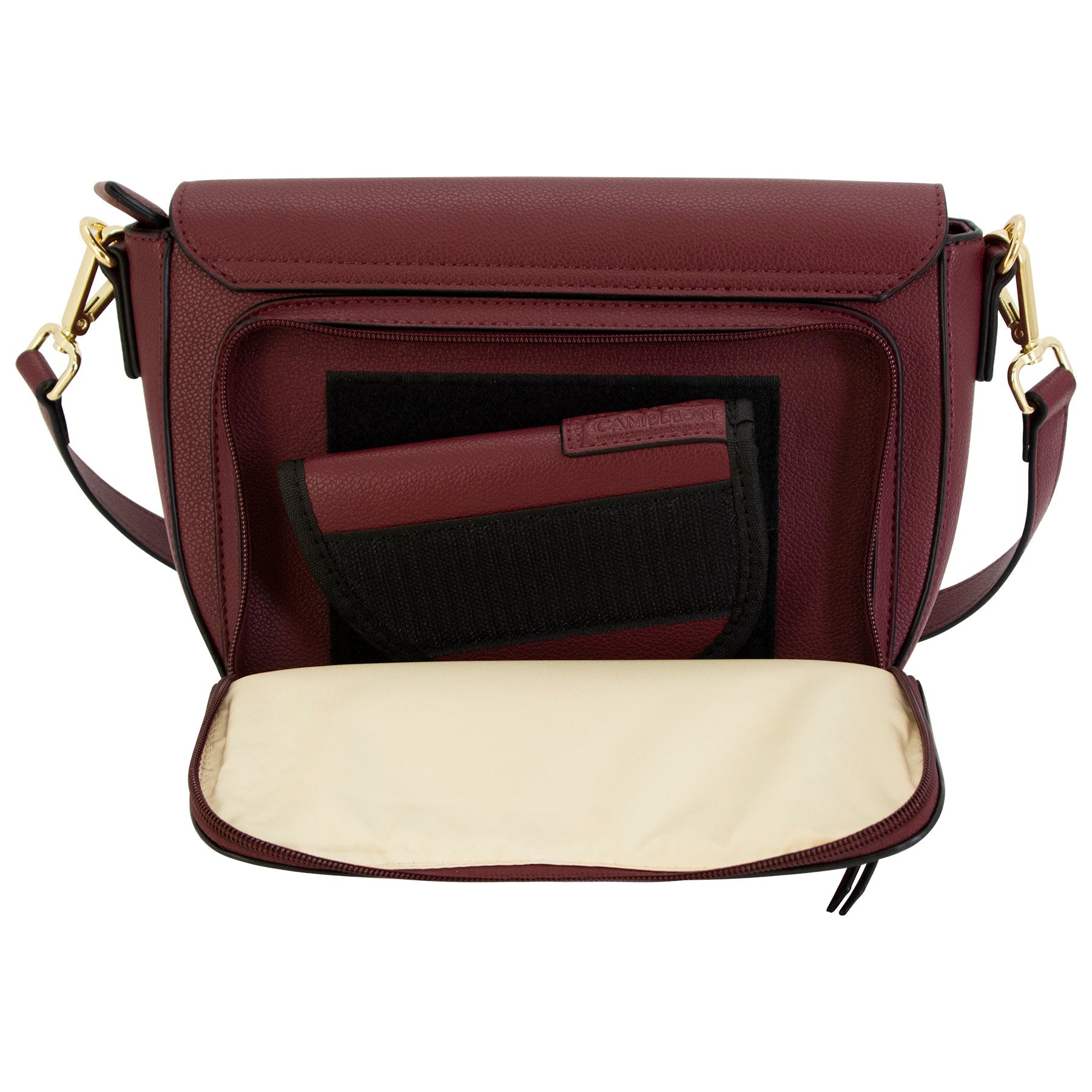Zoey Half-Moon Crossbody Bag with Detachable Adjustable Strap - Image 14