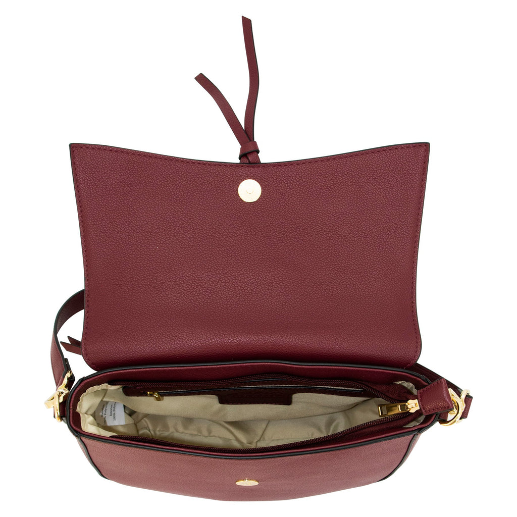 Zoey Half-Moon Crossbody Bag with Detachable Adjustable Strap - Image 16