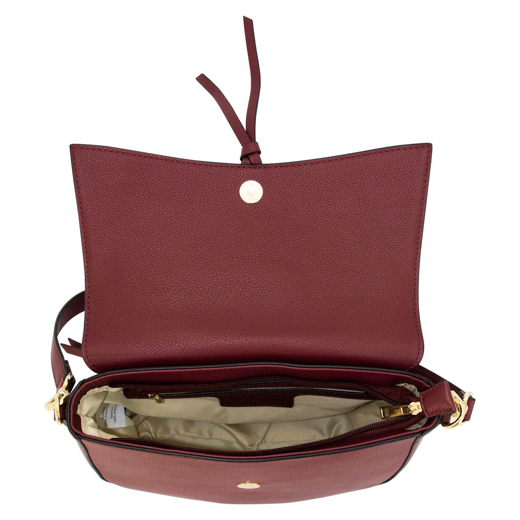 Zoey Half-Moon Crossbody Bag with Detachable Adjustable Strap - Image 16
