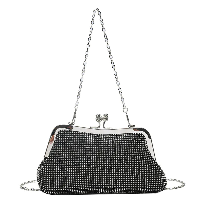 Crossbody Clip Chain Bag for Stylish Outings