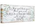 A Longer Table - Canvas