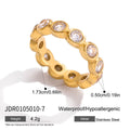 Glamorous Rhinestone Hand Chain and Ring Bracelet Set