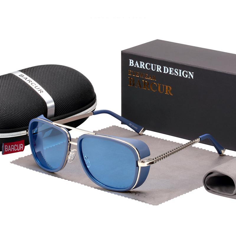 Steampunk Tortoise Mirrored Round Sunglasses UV400 Modern Fashion