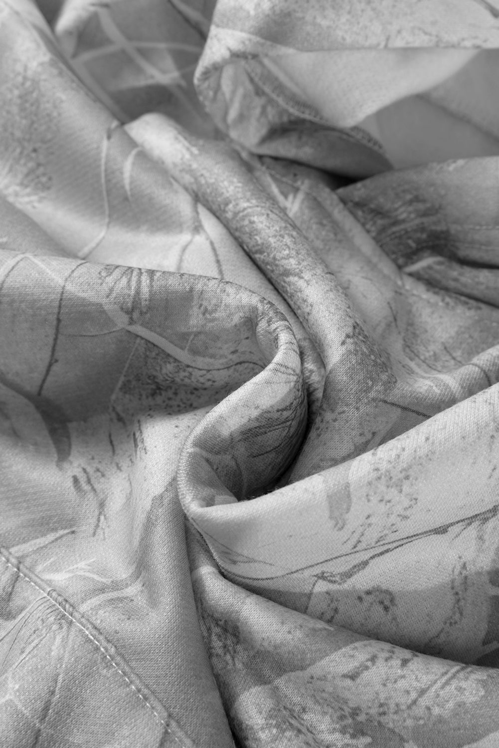 Light Pink Camo Woodland Oversized Sporty Hoodie