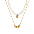 Women's Simple All-Match Freshwater Pearl Necklace