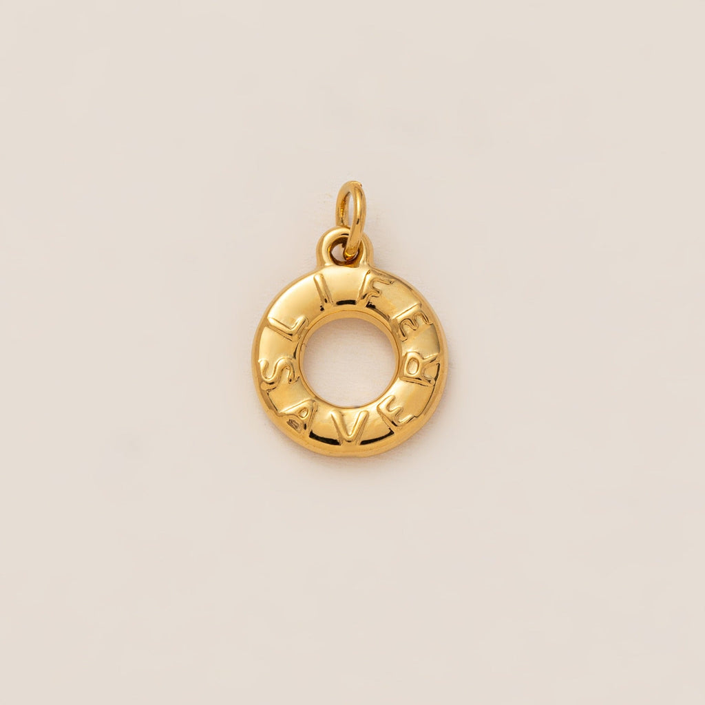 18K Gold Vacuum Plated Small Pendant Necklace