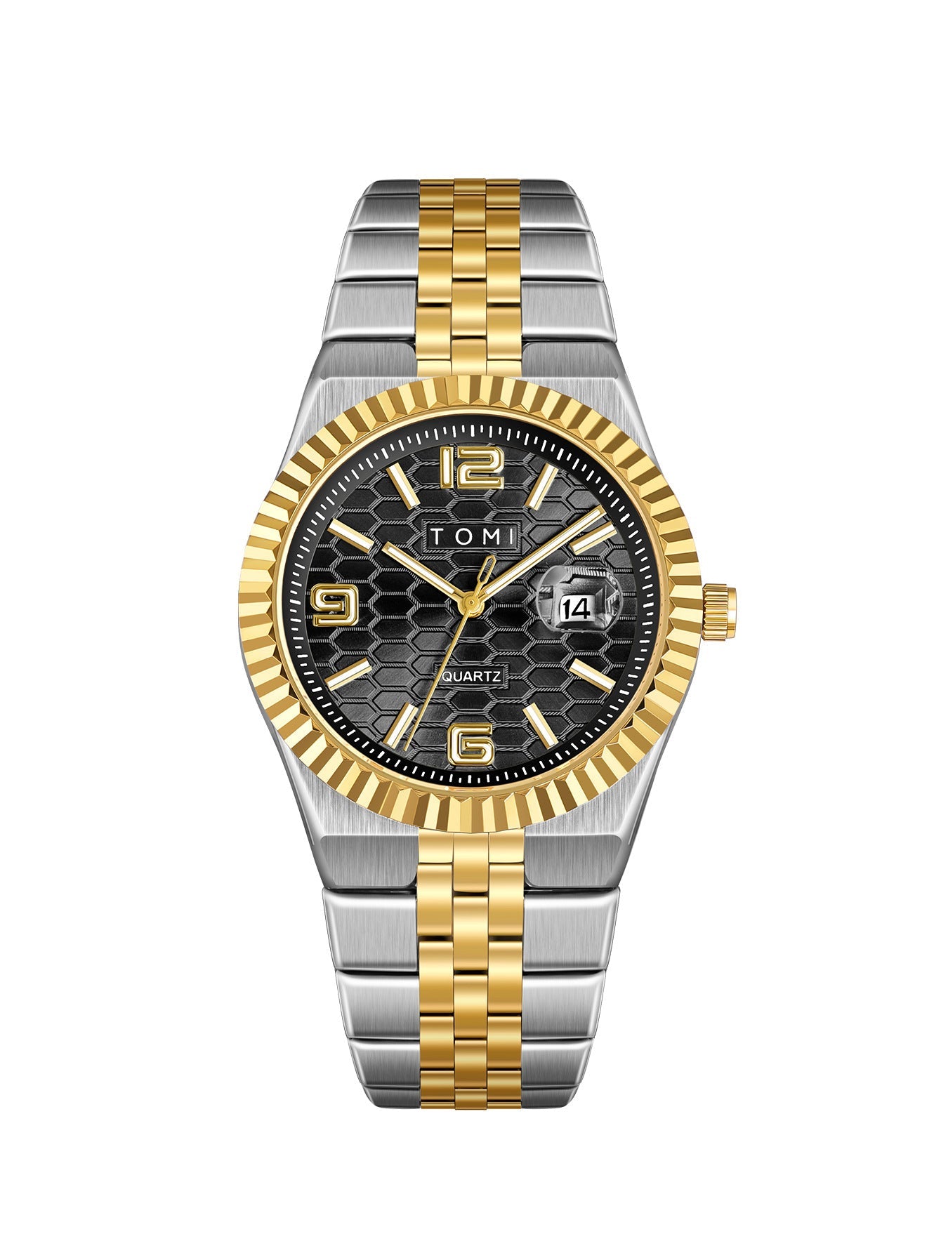 Minimalist Men's Quartz Wristwatch with Classic Silver Finish