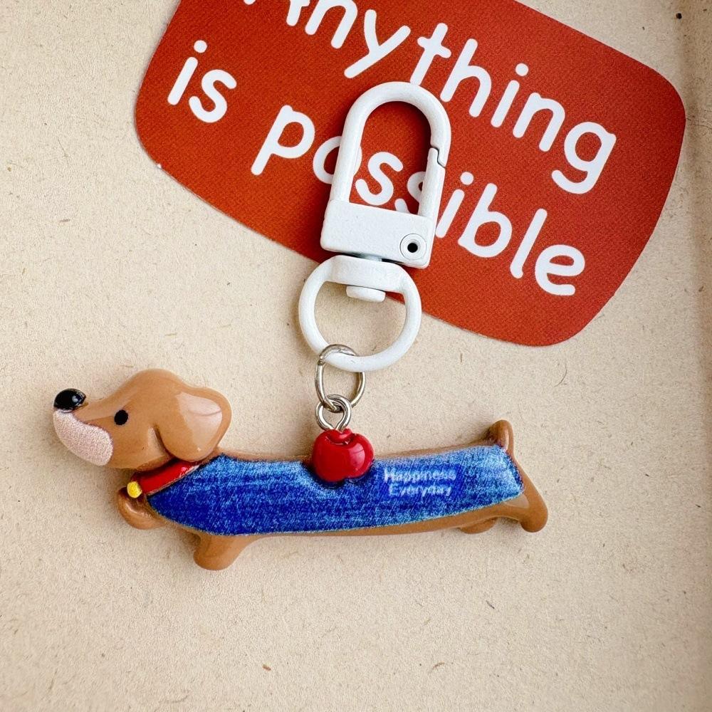 Dachshund Keychain Hair Accessory Part