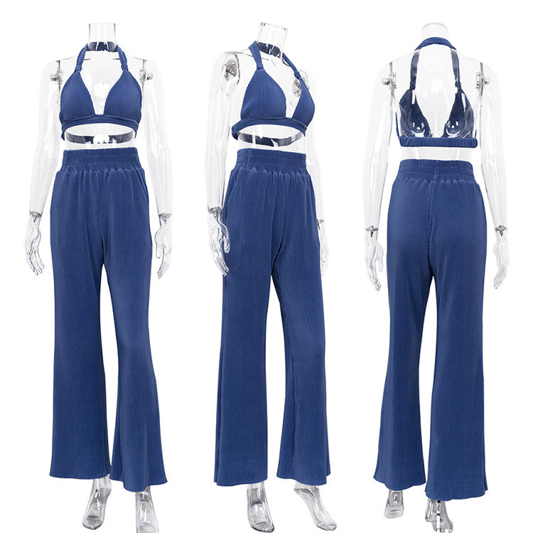 2022 Spring Fashion Loose Women's Pants Set (3 Pieces)