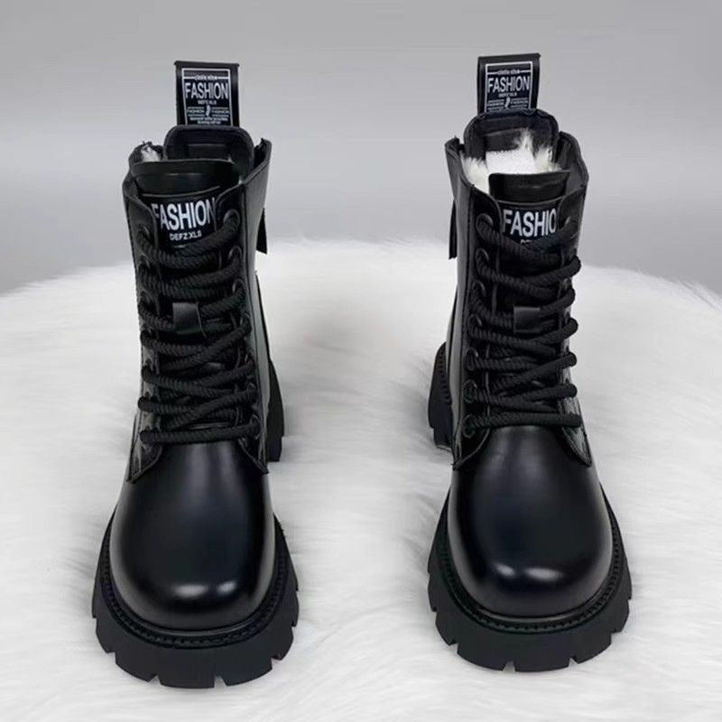 Women’s Padded Insulated Winter Boots – Stylish Thick Sole Snow Boots
