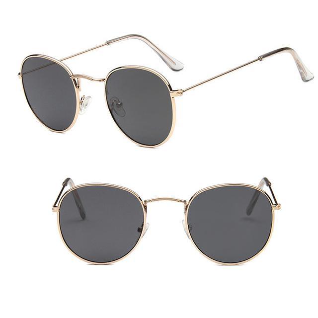 Classic Round Polarized Sunglasses with UV400 Protection