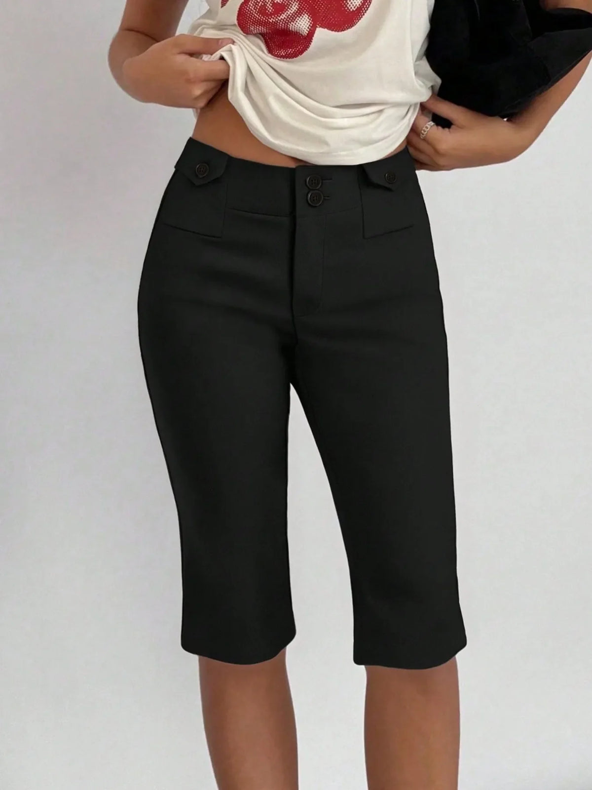 High-Waisted Shorts