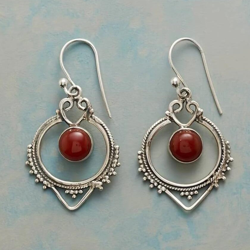Vintage Moonstone Earrings For Women
