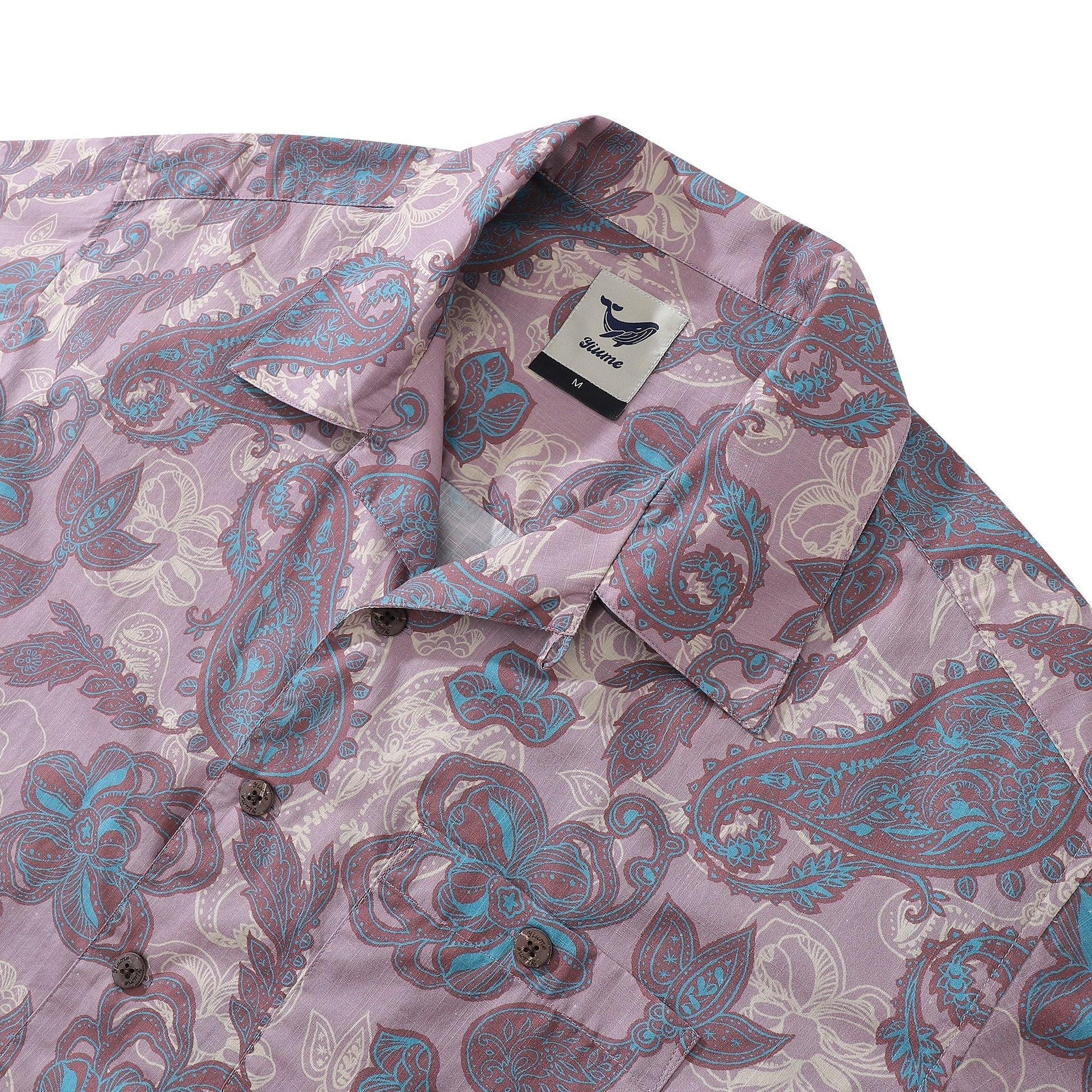 1920s Vintage Eastern Journey Hawaiian Shirt Cotton Camp Collar