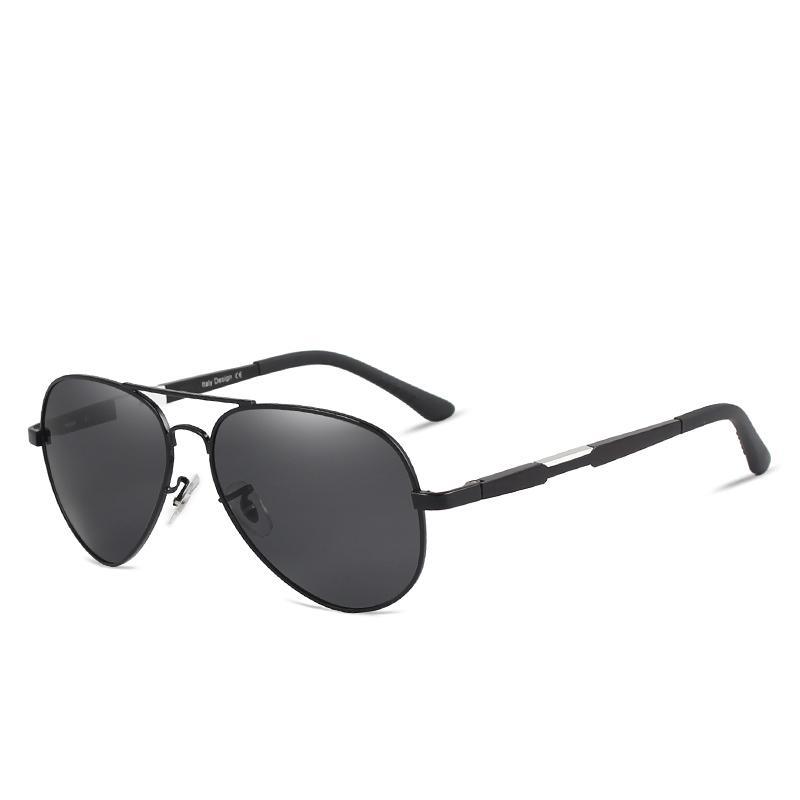 Aviation Aluminum Magnesium Polarized Mirror Driving Sunglasses