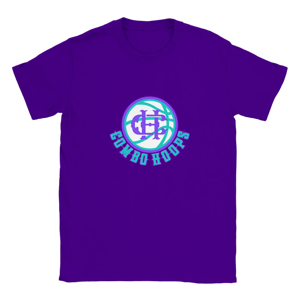Kids Purple Graphic T-Shirt - Image 2