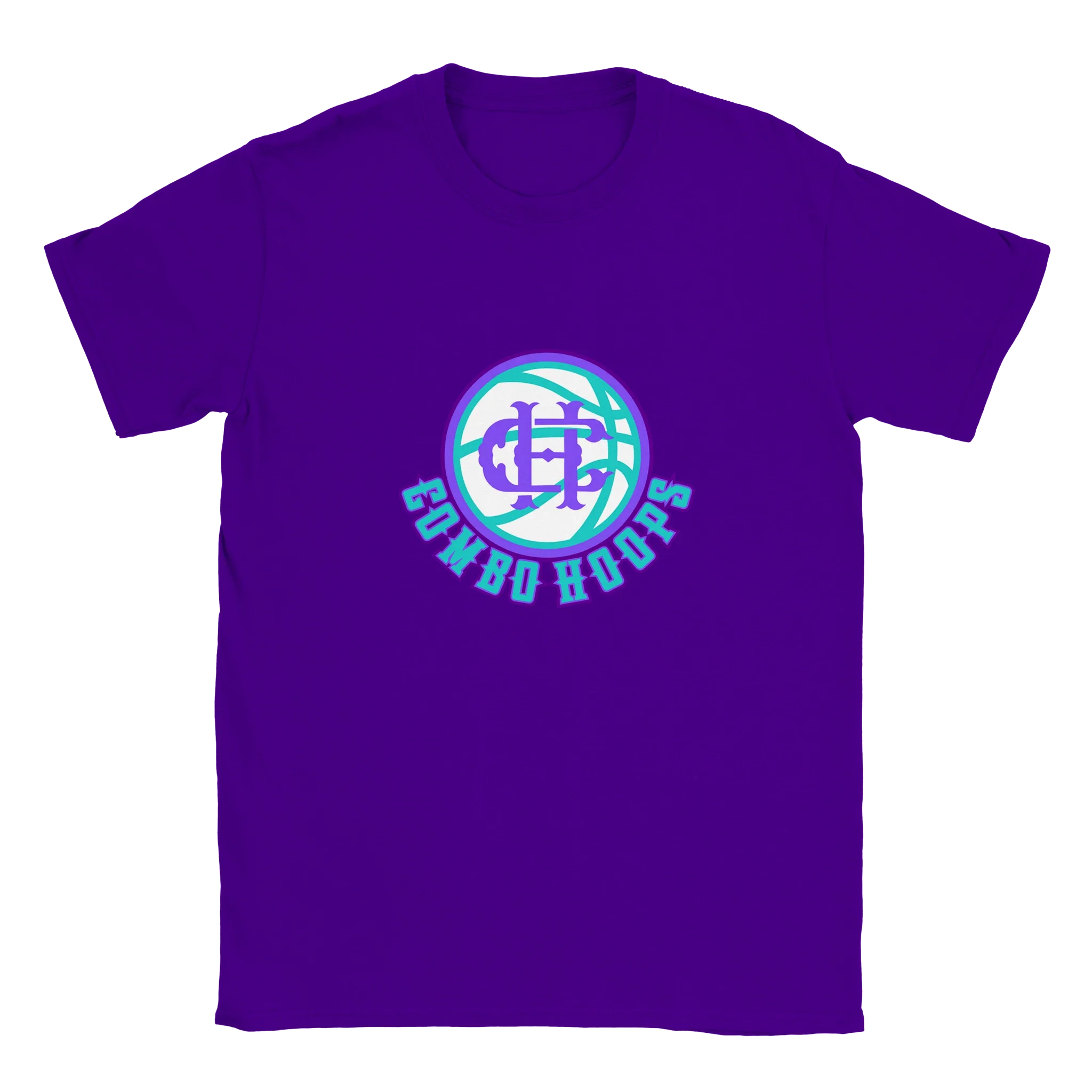 Kids Purple Graphic T-Shirt - Image 2